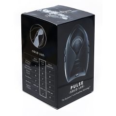   Hot Octopuss Pulse Solo Lux - rádiový masturbátor (černý)