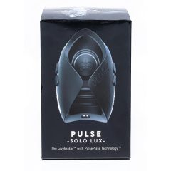   Hot Octopuss Pulse Solo Lux - rádiový masturbátor (černý)