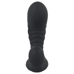   You2Toys - nafukovací vibrátor s dálkovým ovládáním (černý)
