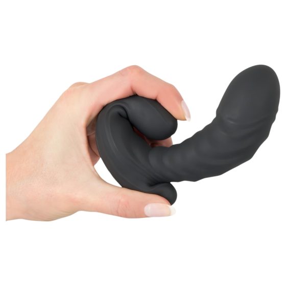 You2Toys - nafukovací vibrátor s dálkovým ovládáním (černý)