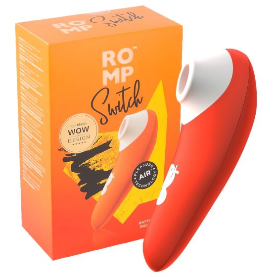 / ROMP Switch - stimulátor klitorisu s tlakovou vlnou (oranžová)