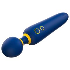   ROMP Flip Wand - akumulátorový, vodotěsný masážní vibrátor (modrý)