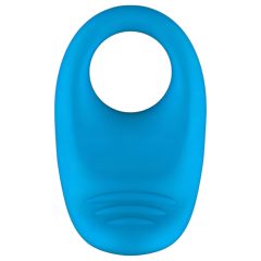   ROMP Juke - vodotěsný vibrační kroužek na penis (modrý)