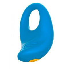   ROMP Juke - nabíjecí, vodotěsný kroužek na penis (modrý)