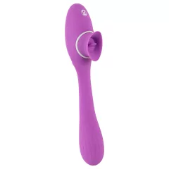 You2Toys - vibrátor 2v1 s akumulátorem - fialový