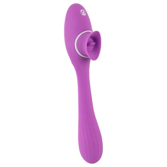You2Toys 2 Funkční Vibe - dobíjecí 2v1 vibrátor (fialový)