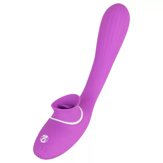 You2Toys - vibrátor 2v1 s akumulátorem - fialový