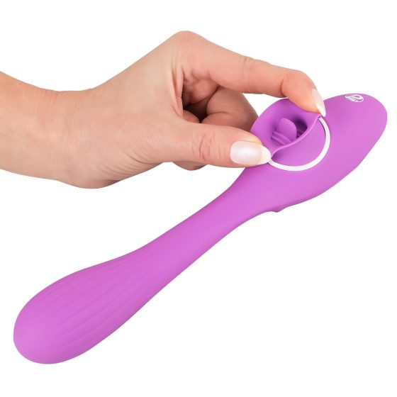 You2Toys 2 Funkční Vibe - dobíjecí 2v1 vibrátor (fialový)