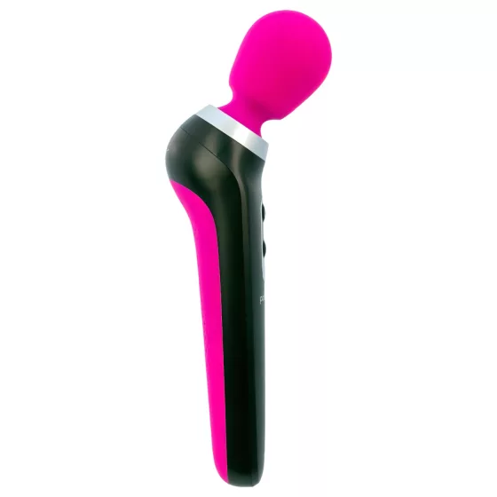 PalmPower Extreme Wand - vibrátor masážní bezdrátový - růžovo-černý