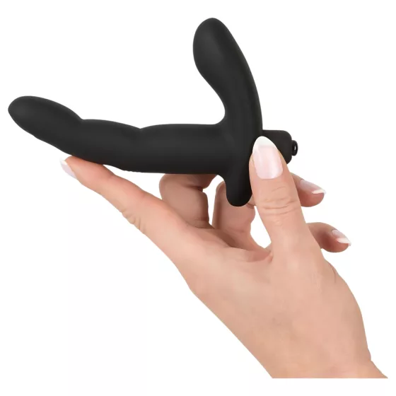 Rebel Naughty Finger - vibrátor na prostatu - černý