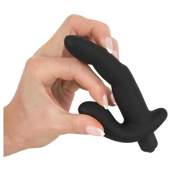 Rebel Naughty Finger - anální vibrátor pro muže (černý)