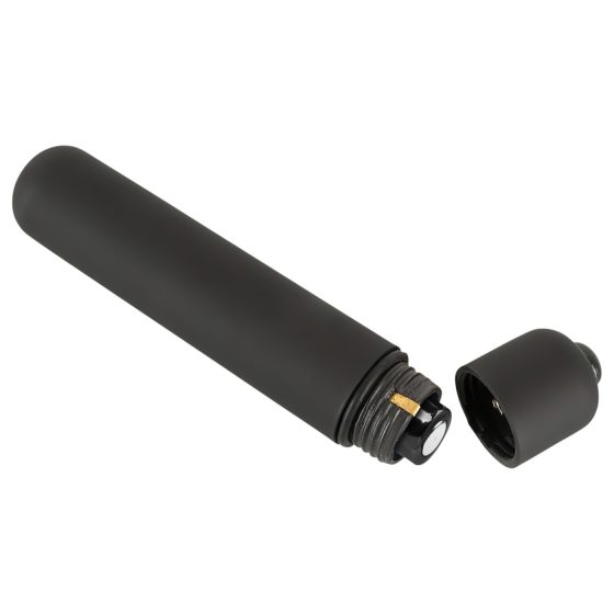 Rebel Naughty Finger - anální vibrátor pro muže (černý)