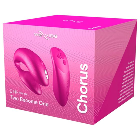 We-Vibe Chorus - dobíjecí, chytrý párový vibrátor (růžový)