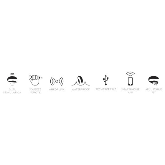 We-Vibe Chorus - dobíjecí, chytrý párový vibrátor (růžový)