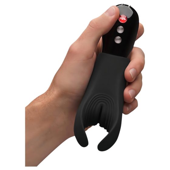 Fun Factory Manta - vibrátor na žalud (černý)