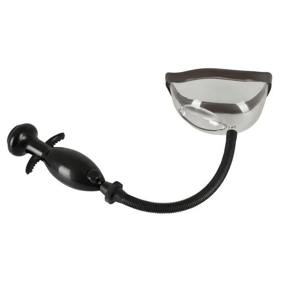 You2Toys - vibrační vaginální pumpa - (černá)