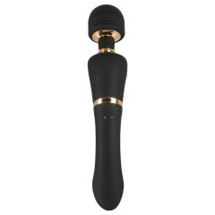   Cleopatra Hůlka - akumulátorový, voděodolný masážní vibrátor (černý)