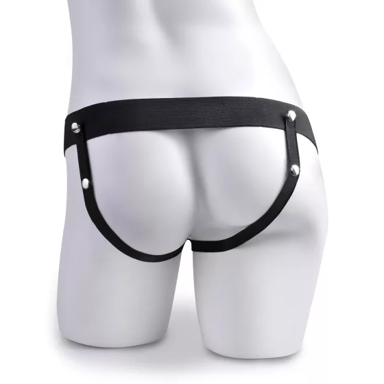 Pipedream - Fetish Strap-On 6 - připínací, dutý vibrátor (tělová barva)