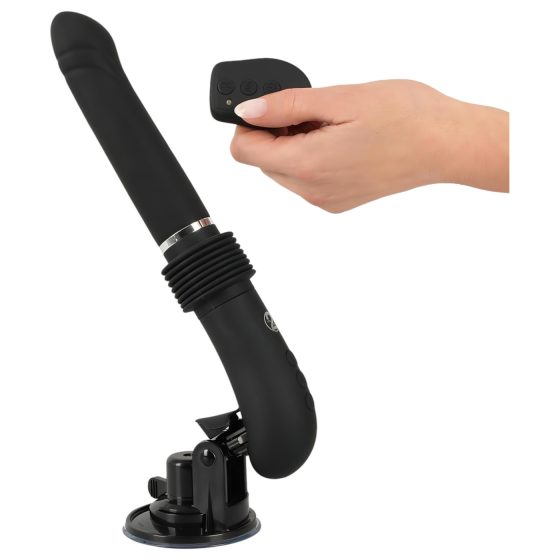 You2Toys RC Šukací Stroj 2.0 - dobíjecí pohyblivý vibrátor (černý)