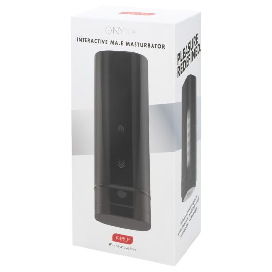 Kiiroo Onyx+ - interaktivní masturbátor (černý)