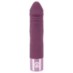   You2Toys Elegantní Realistický - akumulátorový, vodotěsný vibrátor (fialový)