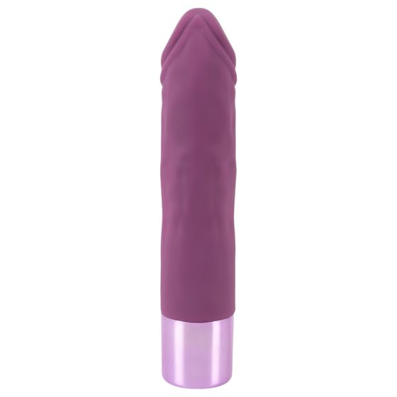 You2Toys Elegantní Realistický - akumulátorový, vodotěsný vibrátor (fialový)