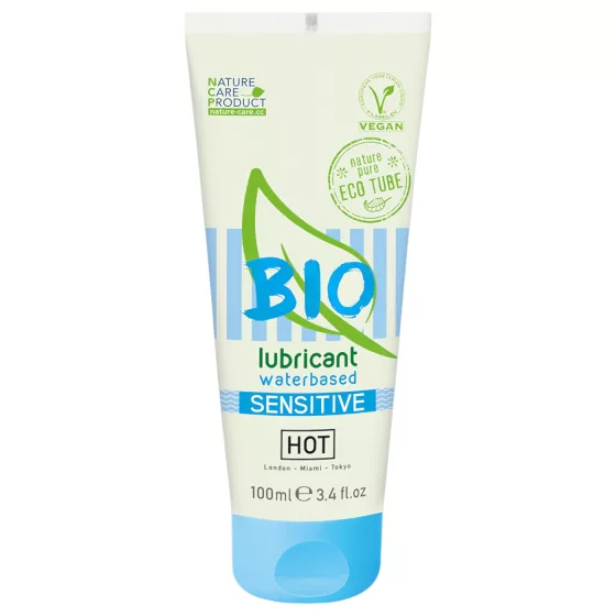 HOT - lubrikant na vodní bázi - veganský, citlivá pokožka - 100 ml