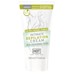   HOT Intimate - intimní depilační krém se špachtlí (100 ml)