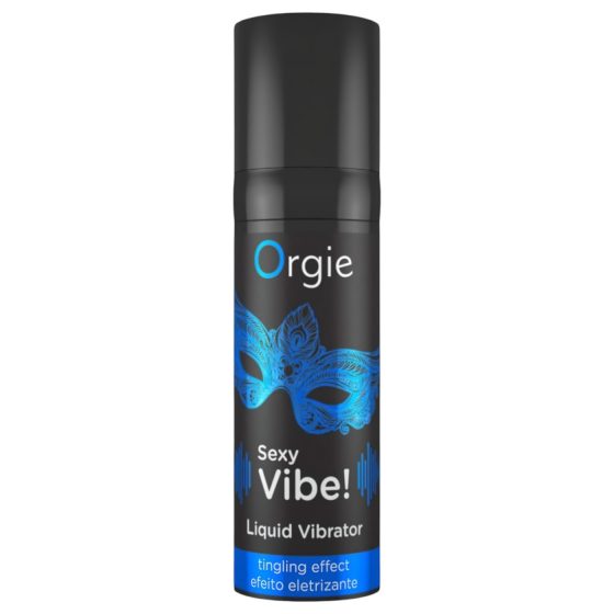 Orgie Sexy Vibe Liquid - unisex tekutý vibrátor (15 ml)