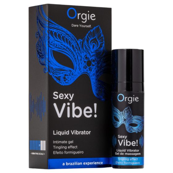 Orgie - unisex vibrační gel - tekutý vibrátor 15ml