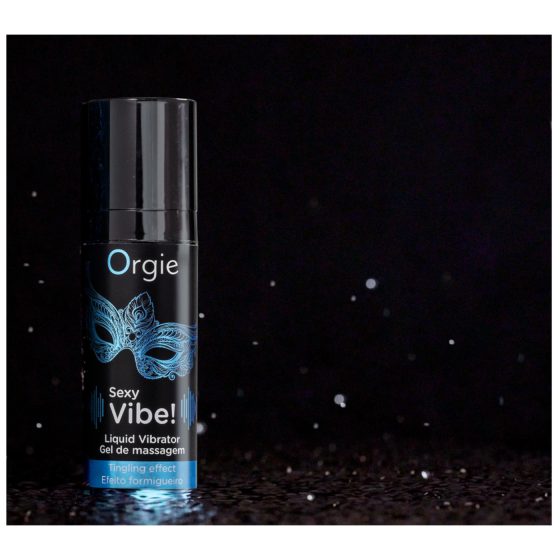Orgie - unisex vibrační gel - tekutý vibrátor 15ml