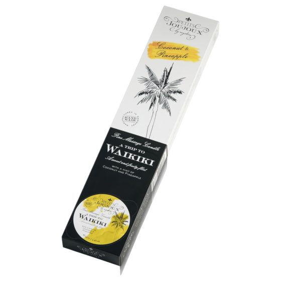 Petits Joujoux Waikiki masážní svíčka - kokos-ananas (5x43ml)