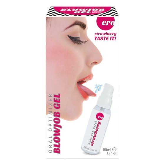 Blowjob Gel - orální lubrikační gel - jahoda - 50 ml