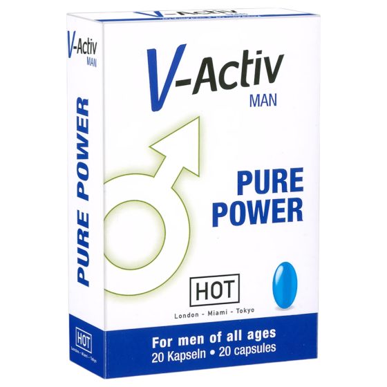 V-Active - Doplněk stravy pro muže, kapsle (20 ks)