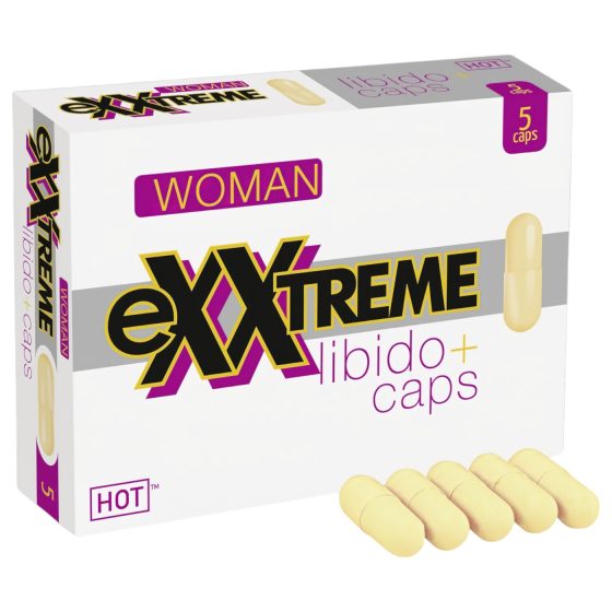 Horké exxtreme Libido doplněk stravy pro ženy (5 ks)
