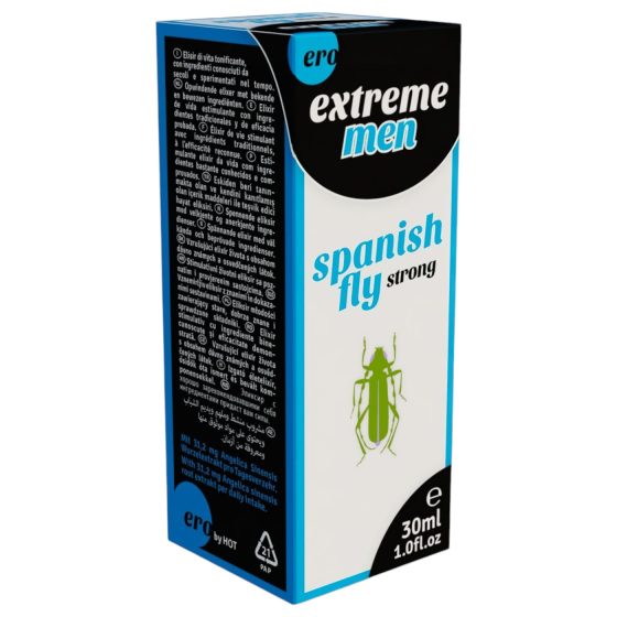 HOT Spanish Fly Extreme - kapky na zvýšení touhy pro muže (30 ml)