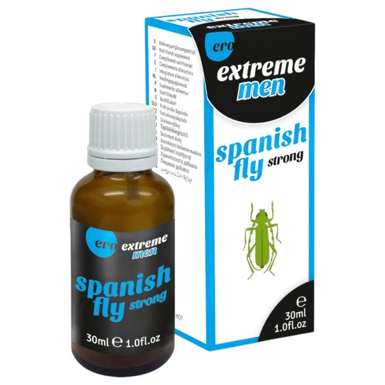 HOT Spanish Fly Extreme - kapky na zvýšení touhy pro muže (30 ml)