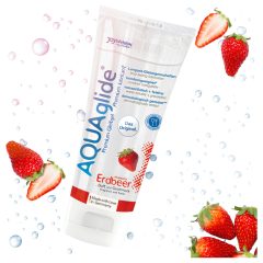 AQUAglide - vodní lubrikant - jahoda (100ml)
