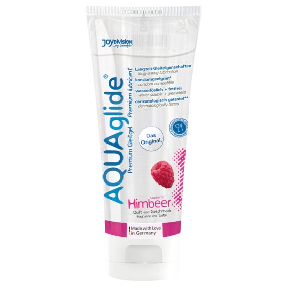 AQUAglide - vodní lubrikant - malina (100 ml)