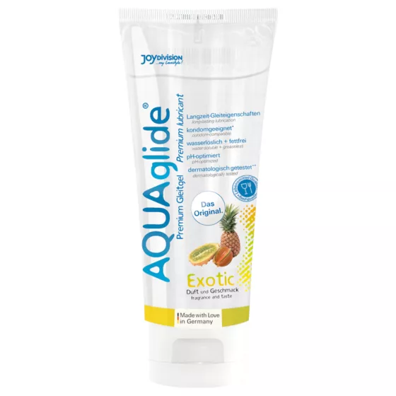 AQUAglide - lubrikant na vodní bázi - exotický - 100 ml