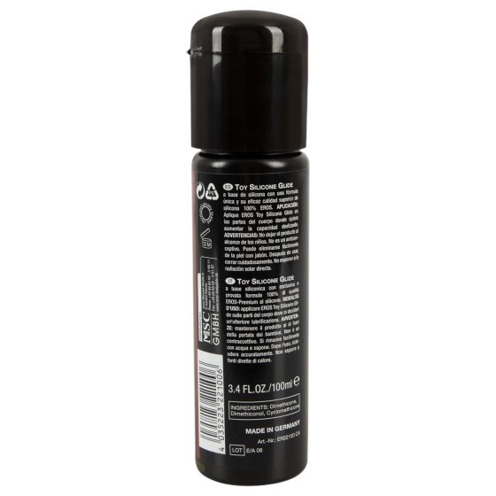 EROS Toy Silicone Gluide - silikonový lubrikační gel (100ml)