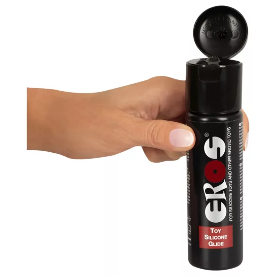 EROS silikonový lubrikační gel - na erotické pomůcky (100 ml)