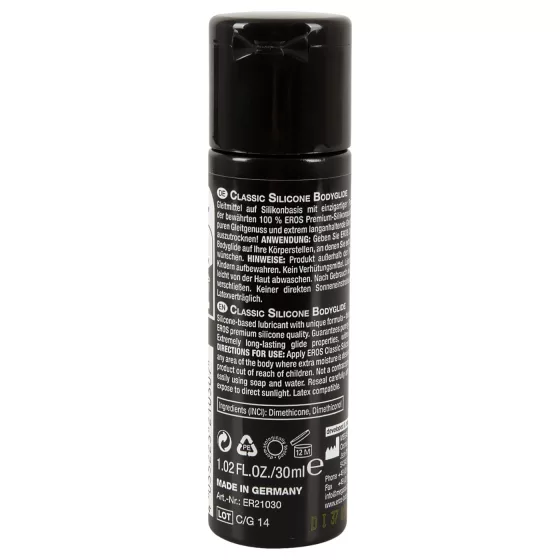 EROS - lubrikant a masážní gel - silikonový - 30 ml