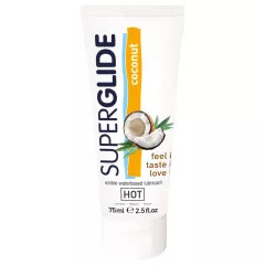 HOT Superglide - jedlý lubrikační gel s kokosem - 75 ml