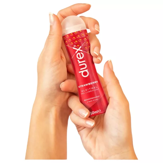 Durex Strawberry - lubrikant s příchutí jahody - 50 ml