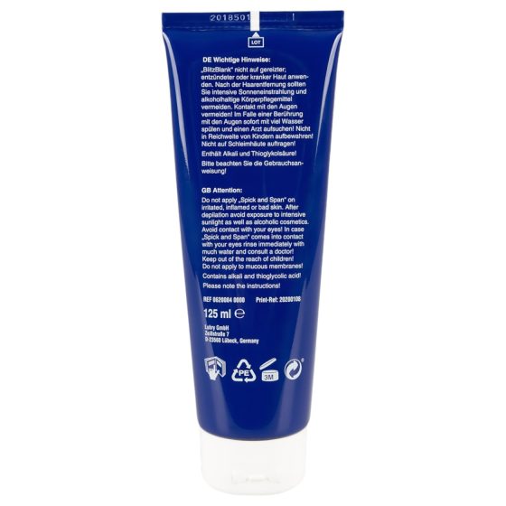 Krém na odstranění chloupků (125 ml)