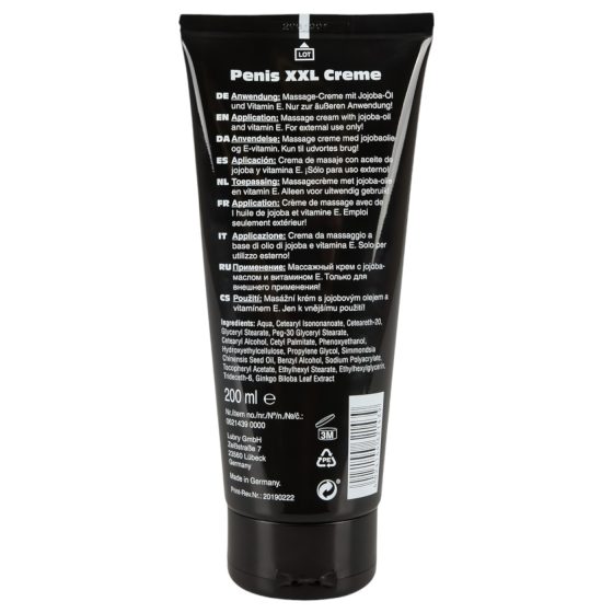 Penis XXL - intimní krém pro muže (200ml)