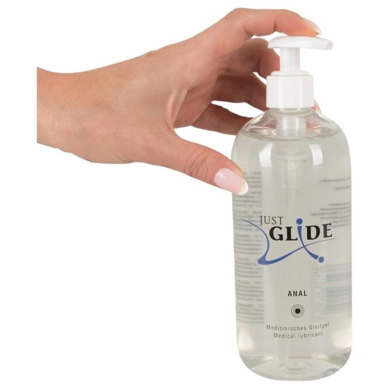Just Glide Anal - vodní anální lubrikant (500ml)