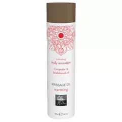   Shiatsu Warming - masážní olej - koriandr, santalové dřevo 100 ml