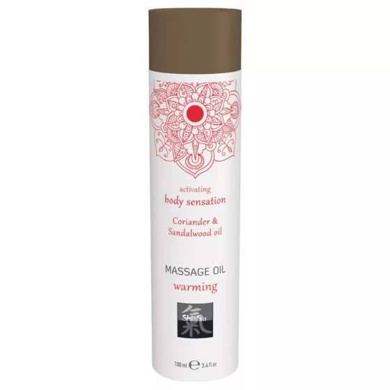 Shiatsu Warming - masážní olej - koriandr, santalové dřevo 100 ml